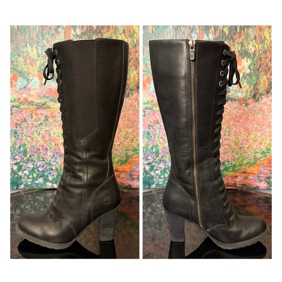 Like new/EUC Timberland EarthKeepers Stratham Heights Lace Up Waterproof Boots 7 - Picture 5 of 10
